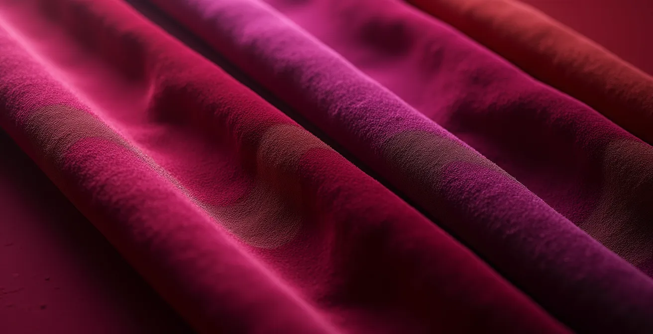 Demonstration der 80/20-Dominanzregel bei der Kombination von Pink und Rot